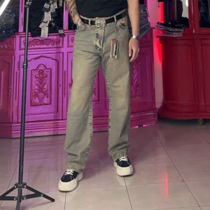 تصویر شلوار جین نیم بگ جک و جونز مدل P-101