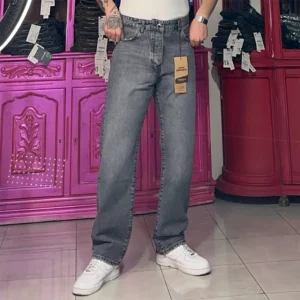 تصویر شلوار نیم بگ پول اند بیر DADFIT مدل P-131